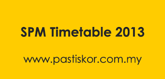 Check spelling or type a new query. Spm Timetable 2018 Spm Exam Tips 2021 Pasti Skor