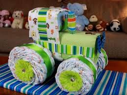 How To Make A Tractor Diaper Cake With Easy To Follow Video Instructions