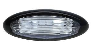 Itc 69768 Bk D Amber White Led Exterior Rv Porch Light Black