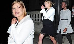 Rosamund pike pregnant with second child. Pregnant Rosamund Pike Heads To Downing Street Lupita Nyong O Rosamund Pike Pregnant Headed