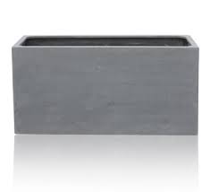 19.25d x 39.75w x 29.25h made in chinaread more. 100cm Polystone Large Grey Trough Planter 271 99