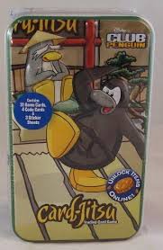 The number of private servers recreated club penguin with the help of swf files. Disney Club Penguin Card Jitsu Trading Card Game Collector Tin With Sensei And Black Ninja 31 Game Cards 4 Code Cards Buy Online In Bermuda At Bermuda Desertcart Com Productid 14650346