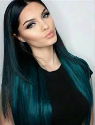 Black And Teal Hair Ideas Hairgoals Hair Hairstyles Prettyhair Hothair Hairenvy Hairinspo Beauty Colored Hair Tips Hair Color For Black Hair Teal Ombre Hair