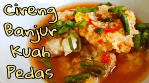 Kudapan ini termasuk katagori makanan ringan. Cireng Banjur Kuah Pedas Simple Dan Enak Youtube