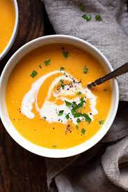 Schnelle Kurbissuppe Mit Kokosmilch Und Ingwer Kochkarussell