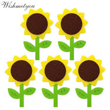 Sebagian petani menjual untuk komoditas pakan ternak dan. Wishmetyou 5pcs 15cm Beauty Sunflower Felt Decor Kids Kindergarten Handmade Children Home Room High Quality Felting Crafts New Felt Aliexpress