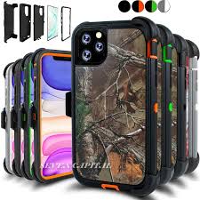 For Iphone 11 11 Pro Max Case Cover W Screen Belt Clip Fits Otterbox Defender Black Iphone Cases Iphone 6splus Cases Iphone Phone Cases