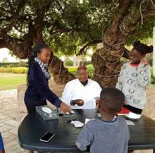 Uganda's president museveni and his child soldiers. Photos Museveni Plays With Grandkids On Boxing Day At Rwakitura Chimpreports