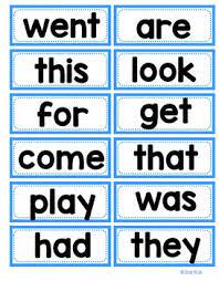 Printable word wall words for preschool. Kindergarten Sight Words By Star Kids Teachers Pay Teachers
