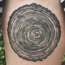 This is always a concern when designing a detailed tattoo. Growth Rings John Embry Broadwing Tattoo Bowling Green Oh Imgur Circular Tattoo Circle Tattoos Tattoos