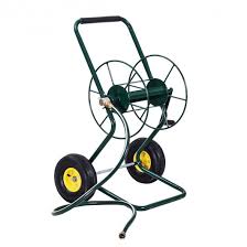Garden Hose Reel Cart Water Hose Holder Steel Fre For Planting