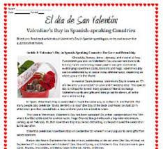 Valentine S Day In Spanish Speaking Countries Sub Plan How To Speak Spanish Spanish Speaking Countries How To Plan