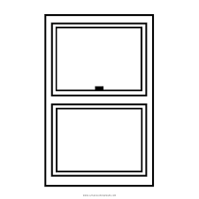 The original format for whitepages was a p. Window Coloring Page Ultra Coloring Pages