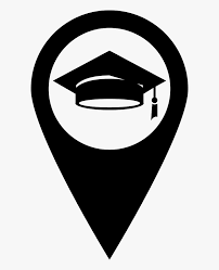 Computer Icons Google Maps Map Black Black And School Icon Google Maps Hd Png Download Kindpng
