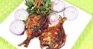 Reachado Stuffed Pomfret Fish Recipe Pomfret Fish Goan Recipes Recipes