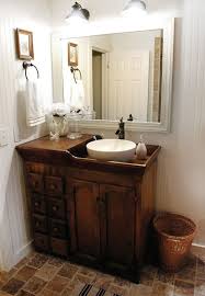 Dry Sink Used As Bathroom Vanity Farmhouse Bathroom Accessories Dry Sink Bathrooms Remodel