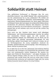 Magda gessler w programie tv. 2018 06 Solidaritaet Statt Heimat Aufruf Von Kritnet Org Medico International Und Ism By Ifm Archiv Sachsen E V Issuu