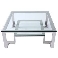 Often, choosing between a square, rectangle, round, or oval coffee table boils down to the length and clearance required around it. Buy Modern Square Glass Coffee Table Online Fabiana