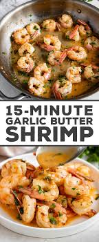 15 Minute Garlic Butter Shrimp Recipe Lemon Garlic Butter Shrimp Garlic Butter Shrimp Butter Shrimp