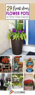 Make the most of your pots by rotating super stunning plant combinations each season—delivered right to your front door. 40 Pretty Front Door Flower Pots That Will Add Personality To Your Home Porch Flowers Front Door Flower Pot Ideas Front Door Flowers