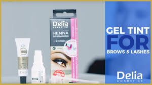 Delia Cosmetics Gel Tint For Brows And Lashes An Easy Way For Beautiful Brows And Lashes Youtube