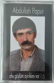 ABDULLAH PAPUR AHU GÖZLÜM AYRILIK MI VAR Kaset Sıfır .P