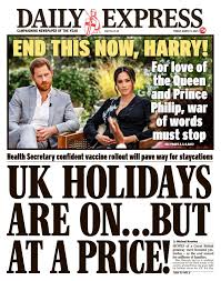 The resistance of the german government has failed. Daily Express 2021 03 05