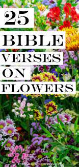 Maybe you would like to learn more about one of these? 25 Interesting Bible Verses About Flowers Think About Such Things