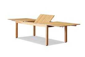 Pacific outdoor dining chair by coco republic. Pacific Extendable Dining Table Natural Teak Frame Harbour