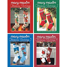 Mary maxim is a 4th generation family owned and operated company, specializing in hand knitting yarns, needlework, crafts and puzzles. Mary Maxim Books Stocking Pattern Books Set Of 4 Buy Online In Bahamas At Bahamas Desertcart Com Productid 19512128