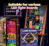 MagiArt LED Electronic Fluorescent Board Erasable LED Board ...