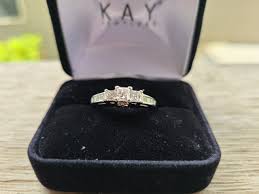 Maybe you would like to learn more about one of these? Kay Jewelers 14k White Gold 3 Stone Engagement Ring I Do Now I Don T