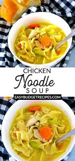 Large Batch Chicken Noodle Soup Recipe Easy Budget Recipes Recipe Chicken Noodle Soup Recipe Easy Casserole Recipes Healthy Easy Chicken Noodle Soup