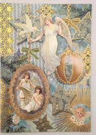 Say what you feel, using humour, with this range of funny cards. Punch Studio Christmas Cards Set Of 8 Angels Dimensional Gold Blue Holiday Ebay Kerst