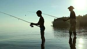 Use proper handling and proper release methods. Father And Son Fishing On Stock Footage Video 100 Royalty Free 18260710 Shutterstock