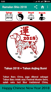Sambutan tahun baru cina 2018 #pujontop #ilovesmkbpuj. Ramalan Shio 2018 1 1 Apk Download Com Iljovita Ramalanshio2018 Apk Free
