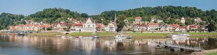It is situated on the western edge of saxon switzerland, on the right bank of the elbe, 6 km east of pirna, and 23 km southeast of dresden (centre). Stadt Wehlen Wikipedia