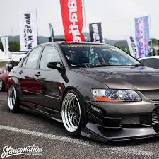 brown sedan car mitsubishi lancer evo ix tuning jdm stance hd wallpaper in 2020 mitsubishi lancer mitsubishi lancer evolution mitsubishi evolution pinterest