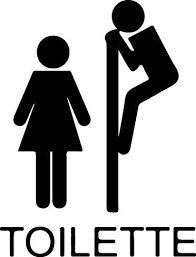 Sticker Toilettes 57x75 Cm Amazon Fr Cuisine Maison Stickers Wc Toilettes Sticker Toilette