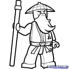 Ninjago Sensei Wu Coloring Sheet Ninjago Ausmalbilder Ausmalen Ausmalbilder