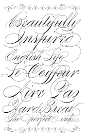 See more of tattoo inspiration. Compendium Tattoo Script Fonts Tatoo Fonts Swirly Fonts