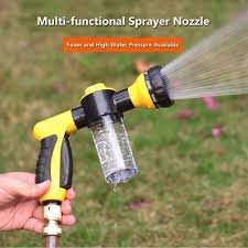 High quality car wash foam gun foam sprayer soap car washer gun household cleaning large capacity foam pot water gun. Buy Online Jet Water Foam Blaster Gun High Pressure Multifunction Jet Spray Gun Soap Dispenser Hose Nozzle Car Wash Cleaning Tool Garden Alitools