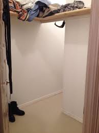 The door and frame protrude less than 2 inches from the wall, allowing it to be concealed behind a door or in a closet. Closet With Hidden Safe Room 5 Steps With Pictures Instructables
