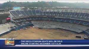Check spelling or type a new query. Sets Of Seats From Sdccu Stadium To Go On Sale Dec 1