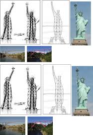 Pochoir a imprimer coloriage tatouage gemeaux. Realisations De Gustave Eiffel Structure De La Statue De La Liberte Monsieur Mathieu