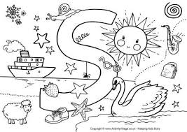 Letter S Colouring Page Alphabet Coloring Pages Alphabet Coloring Preschool Coloring Pages