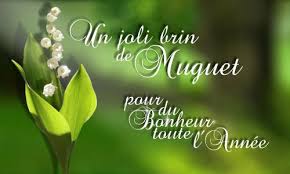 Bouquet de fleurs de muguet. Carte Muguet Porte Bonheur Cybercartes Com