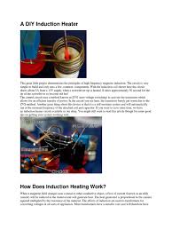 September 28, 2020/in physics 1 /by newsites. Simple Diy Induction Heater Circuit Inductor Transformer