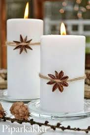 11 Easy And Cute Diy Christmas Decorations Stylishwomenoutfits Com Christmas Candle Decorations Christmas Candles Christmas Candle