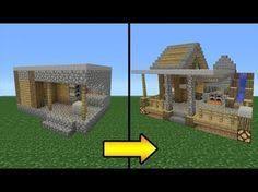 Minecraft Tutorial How To Transform A Villager Blacksmith Minecraft Tutorial Minecraft Designs Minecraft Crafts